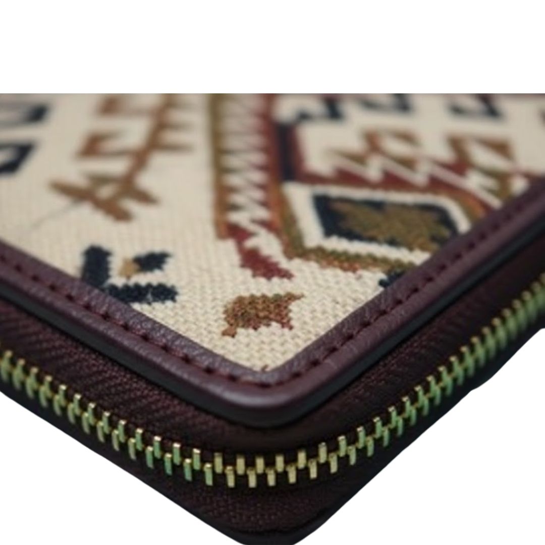 Elegant Double Zipper Wallet for Eco-Friendly Living v2.0